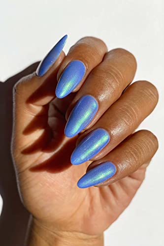 Cirque Colors Shimmer Holographic Sparkle Nail Polish - 0.37 Fl. Oz. (11 Ml) - Vegan, Cruelty-Free, Non-Toxic Formula (Anchors Away) #TOP5