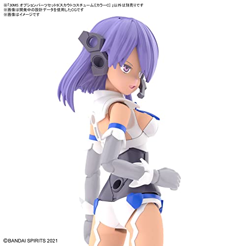 Bandai Hobby - 30 Minute Sisters - #09 Option Parts Set 9 (Commander Costume) [Color C] 30 MS Model Kit