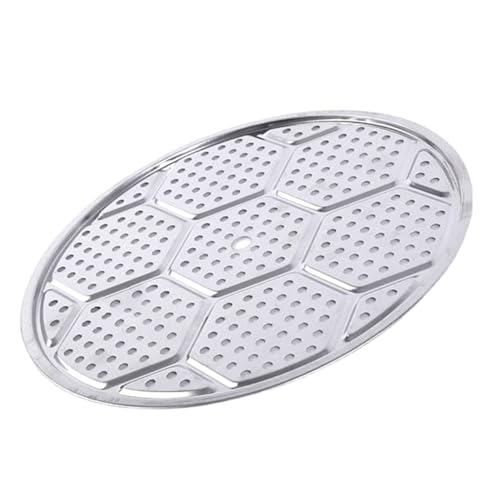 Estante de vapor de acero de acero inoxidable Round Round Premium Resistencia a alta temperatura Bandeja de cocción Multipropósito de cocción Vapor