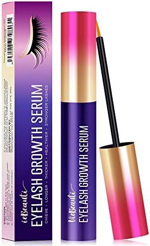 Premium Eyelash Serum by VieBeauti, Lash boosting Serum for Longer, Fuller Thicker Looking Lashes (3ML), (Packaging May Vary)