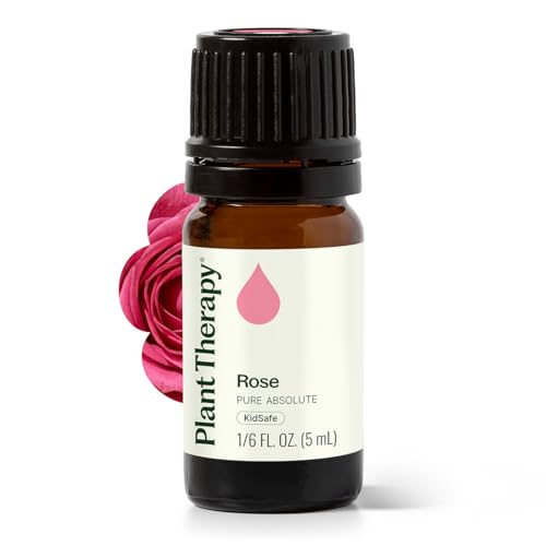 Plant Therapy Rose Essential Oil 100% Pure, Undiluted, Natural Aromatherapy, Therapeutic Grade