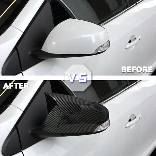 Coque de rechange carbone Renault Fluence rétroviseur rayé