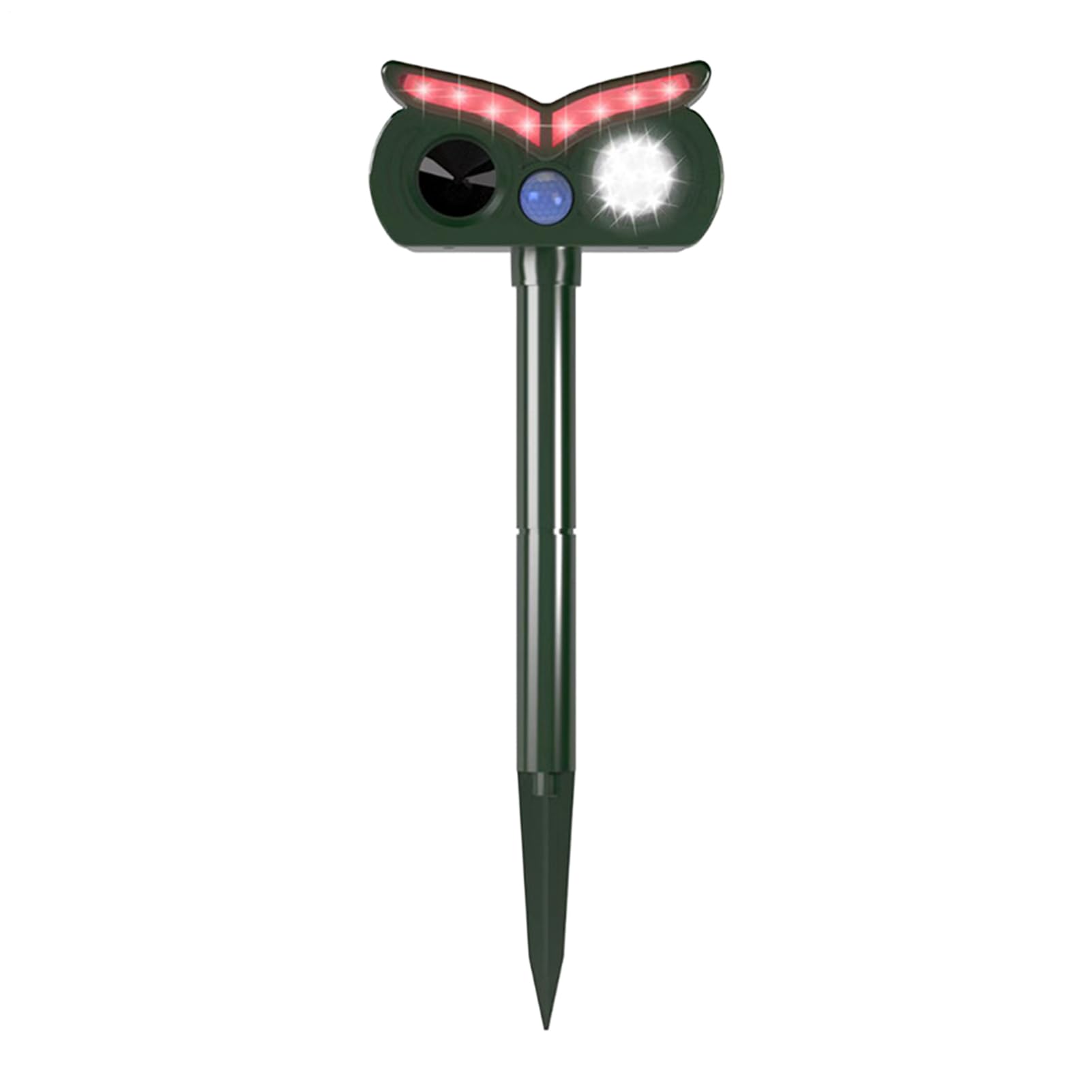 Repulsif ultrasonique solaire oiseaux chouette pour stopper fientes