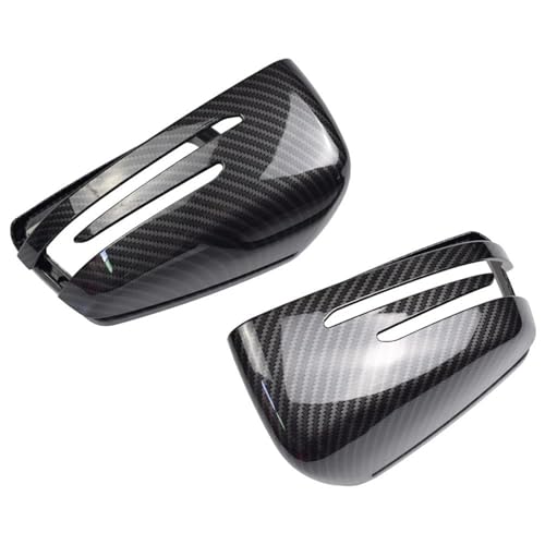 Coques rétroviseur motif carbone Mercedes C117 W221 look sport premium