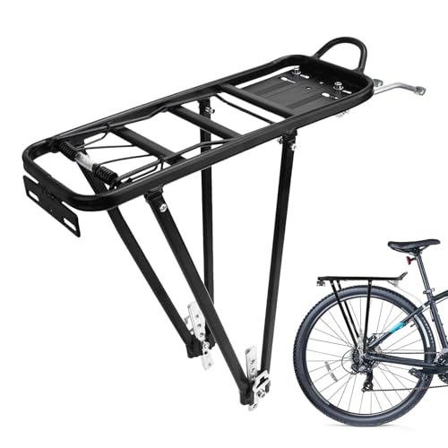 Porte-bagages arrière vélo pliable VTT route support chargement solide
