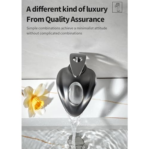 Robinet cascade de salle de bain mitigeur monotrou pour ferme et camping-car - 4