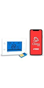 Termostato Calefaccion Wifi Termostato Inteligente WiFi Vemer