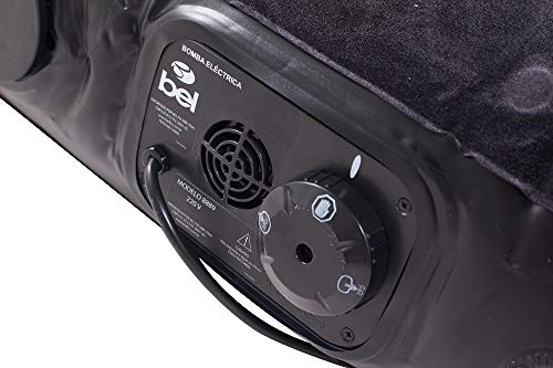 Colchão Inflável Casal Belfix 8889 + Bomba Elétrica 220V + Reparo