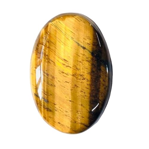 Cabochon ovale œil de tigre naturel 37x25mm GH_NAT_07682 pour création bijou
