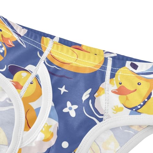 KLL Yellow Duck Cartoon Little Boys Comfort Underwear Cute Children Panties4