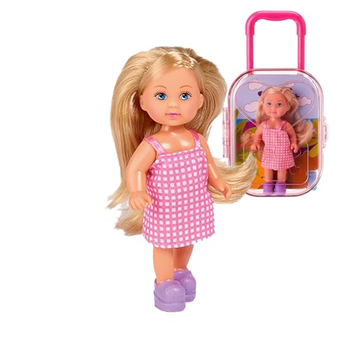 Image of Evi's Trolley Set| Picnic Ready Evi| Vibrant Evi Inside Trolley| Joyful Pretend Play Set| Engaging & Travel-Friendly Set| Ideal Doll Set for Girls (Picnic Ready Evi)