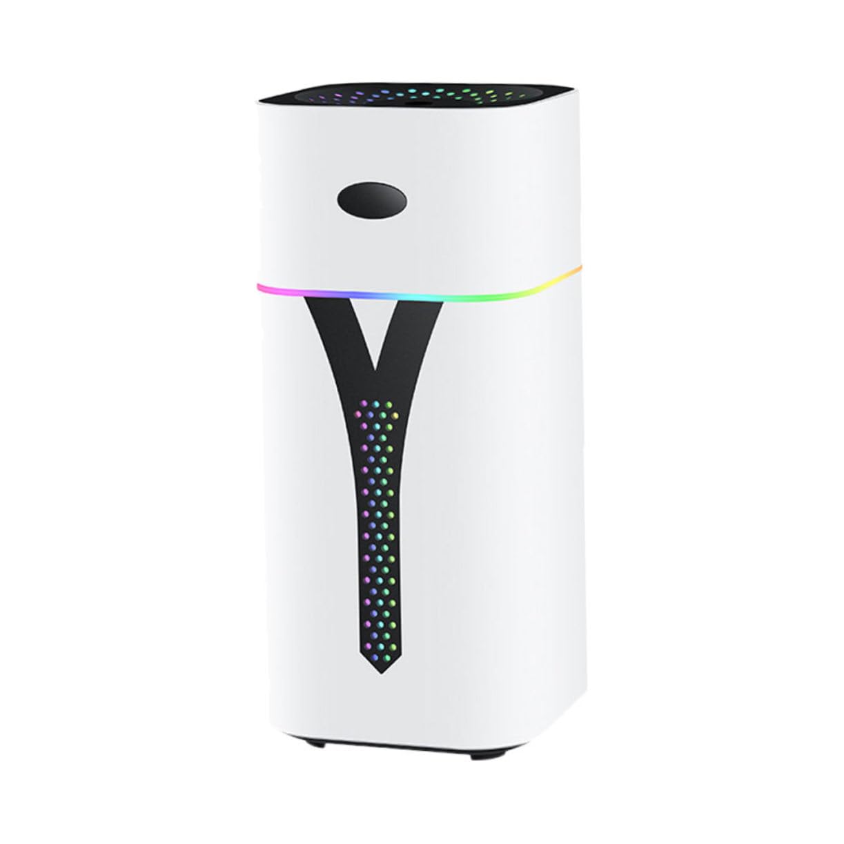 Mini humidificateur d'air USB nomade avec veilleuse LED colorée pour bureau et maison