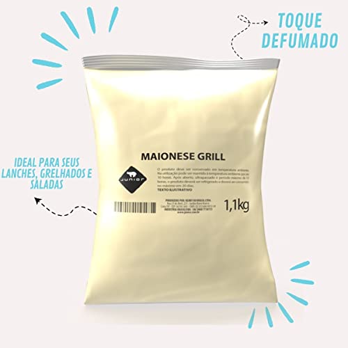 Maionese Grill Junior Toque Defumado 1,1KG