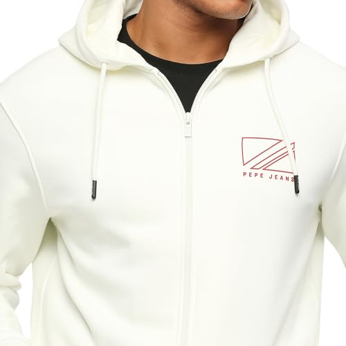 Image of Pepe Jeans Men's Fleece Hooded Neck Sweatshirt