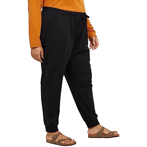 Hanes Womens Originals Cotton Joggers, 100% Cotton Jersey Sweatpants for Women, 29" Inseam - Image 4