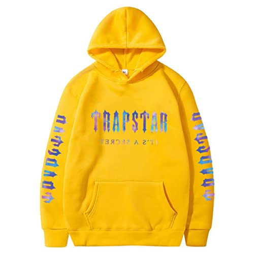 OUHZNUX Brent Faiyaz-Trapstar Hoodie mit Farbverlauf und Buchstaben, lässiges, lustiges Langarm-Sweatshirt, Unisex-Mode, Activewear (XS-3XL) Cover
