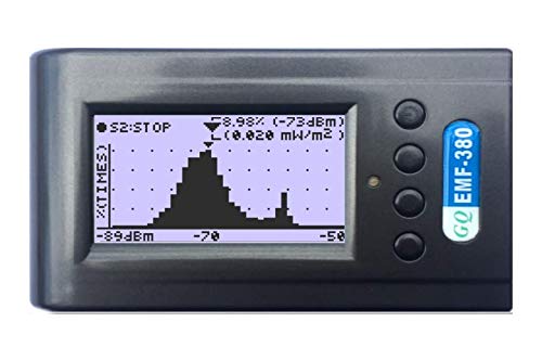 Advanced Gq Emf-380 V2 Multi-Field Electromagnetic Radiation 3-In-1 Emf Elf Meter Rf Spectrum Analyzer Ghost Cell Tower Smart Meter Wifi Hiden Spy Camera Signal Bug Detector Rf Up To 8G #TOP2