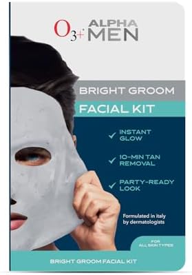 O3+ Alpha Men Bright Groom Facial Kit
