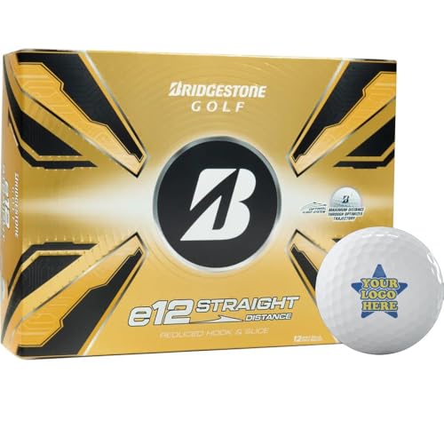 Bridgestone e12 Straight Custom Logo Golf Balls - 2025 Model