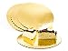 Chefible Premium Gold Cake Circles, Corrugated, Cake Board, 10 Inch Diameter, Pack of 12