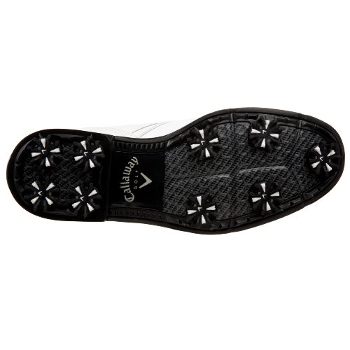 Zapatos de golf de hombre Callaway FT Chev Saddle blancos talla 45 para calzado deportivo 4