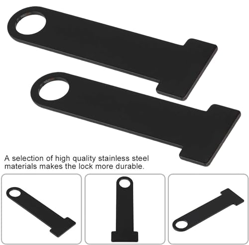 Motorrad Helmschloss Schnalle, 2 Stück Helmschloss Motorrad öffnen Gesicht Fastener Sicherheit Helmschlösser Diebstahlsicherung Helmschloss Schnalle Schnellverschluss Fixierte Yamaha Honda