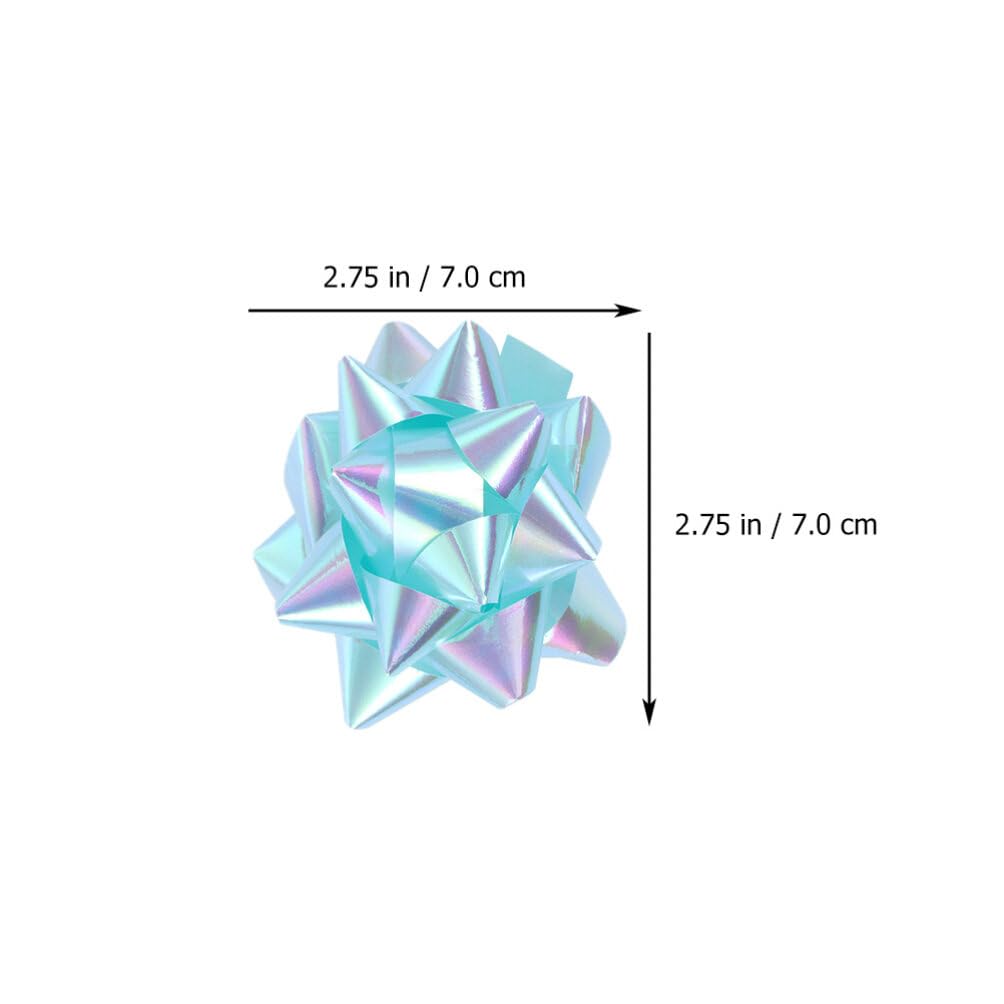50 pcs boîte étoile Fleur décoration présent Emballage décor Ruban Noeud Noeud Nouvel an fête Ornement fête d'anniversaire décoration Ornement Cadeaux de Noël Emballage de Noël Tirer