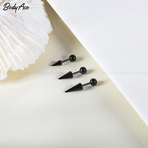 Joyería de piercing negro para Daith y tragus en tu día a día 6