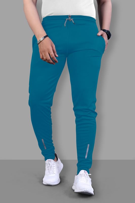 Image of NoseQueen Regular Track Pants for Man | Men Trackpant | Night Pants for Man with with Zippered Pockets, Drawstring Waist