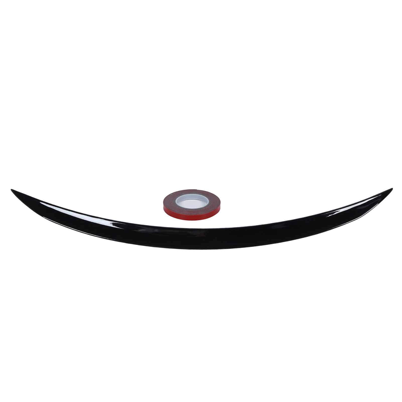 aileron arrière de Voiture pour Remplacement d'extension d'aile de becquet de Coffre de Style AMG pour CLA C118 W118 CLA45 (Noir Brillant)