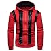 Produktbild Darringls Christmas Männer Hoodies Dünne Jacke Mantel Weihnachten Pullover Reißverschluss Sweatshirt Mit Kapuze Sport Mantel Weiche Warme Blazer Outwear