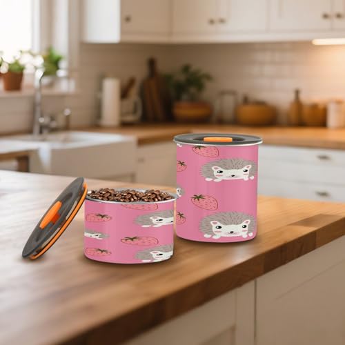 Contenedor Hermético para Café al Vacío de Acero Inoxidable 17oz miniatura 7