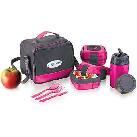 Isolierte Lunchbox-Taschenset für Erwachsene und Kinder, isoliert Cover