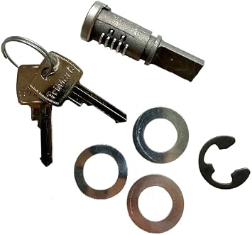 Caravan Door Lock Barrel Replacement   Fits Caraloc 640/700/400-2 Keys Included   Motorhome & Campervan Compatible   Secure, Durable, Easy Install