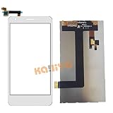 Lysee Mobile Phone LCD Screens - For Alcatel One Touch PIXI 4 5.0 OT 5010 OT5010 5010D 5010E 5010G LCD Display+Black White Touch Screen Digitizer Replacement - (Color: White TP and LCD)