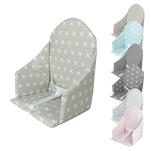 Monsieur Bébé - Coussin d'assise universel Miam avec harnais pour