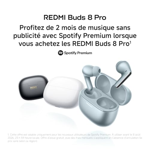 Xiaomi Redmi Buds 8 Pro ANC - vue 5