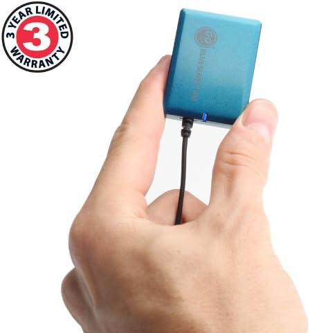 GOgroove BlueSENSE TRM 3.5mm AUX to Bluetooth Transmitter Wireless Adapter - Connect to Headphone Jack on iPod, MP3 Player, Stereo, Laptop to Pair w/ Wireless Bluetooth Headphones & Speakers