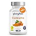 Produktbild Curcuma Kapseln - 240 Stück - Curcumin aus 700mg Kurkuma Pulver (Original aus Indien) + Piperin aus schwarzem Pfeffer - Hohe Bioverfügbarkeit - 100% vegan & laborgeprüft