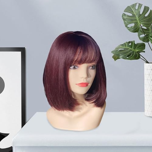 Cabeza de exhibición realista con acabados detallados para peluquería de alta gama 4