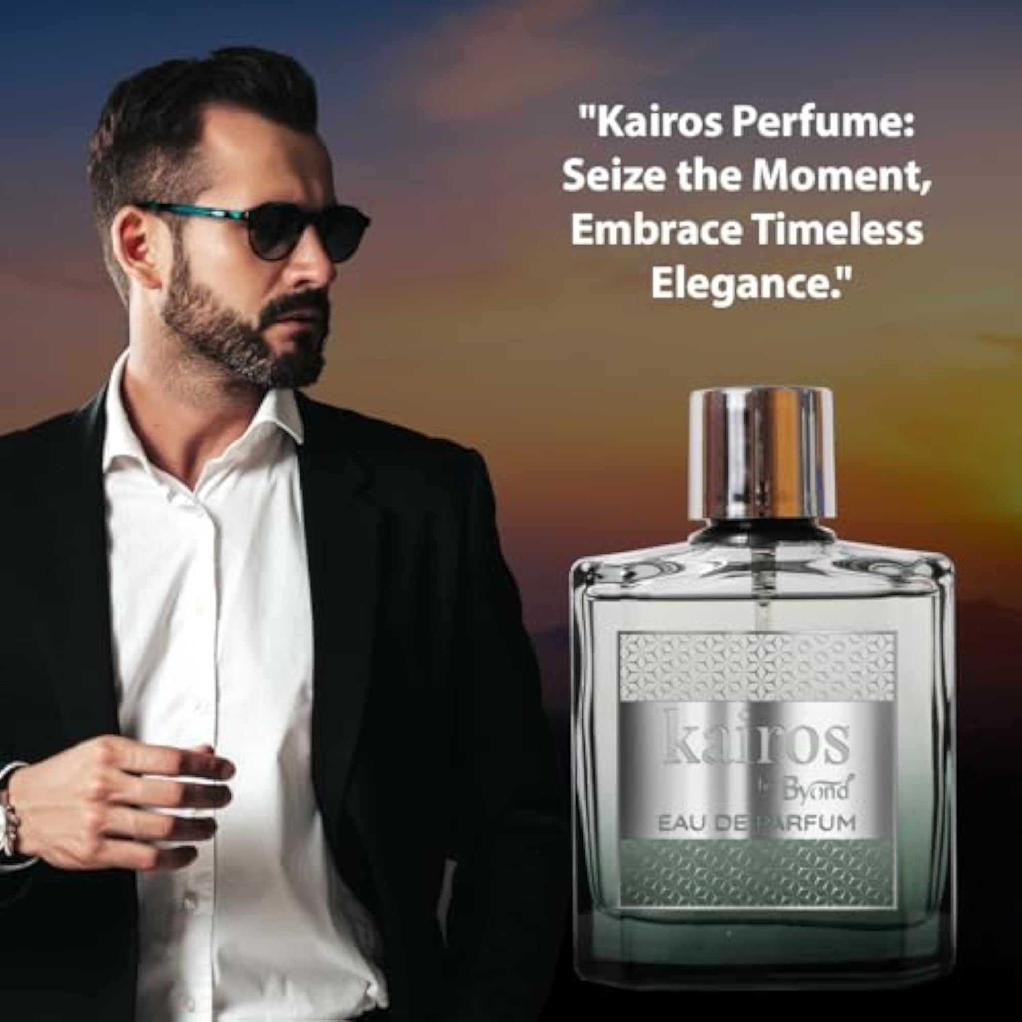 Kairos Eau De Parfum for Men, Long-Lasting Gift