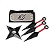 I3C Anime Plastique Kunai Konoha Bandeau Ninja Costume pour Homme Femme Enfant Cosplay Fans