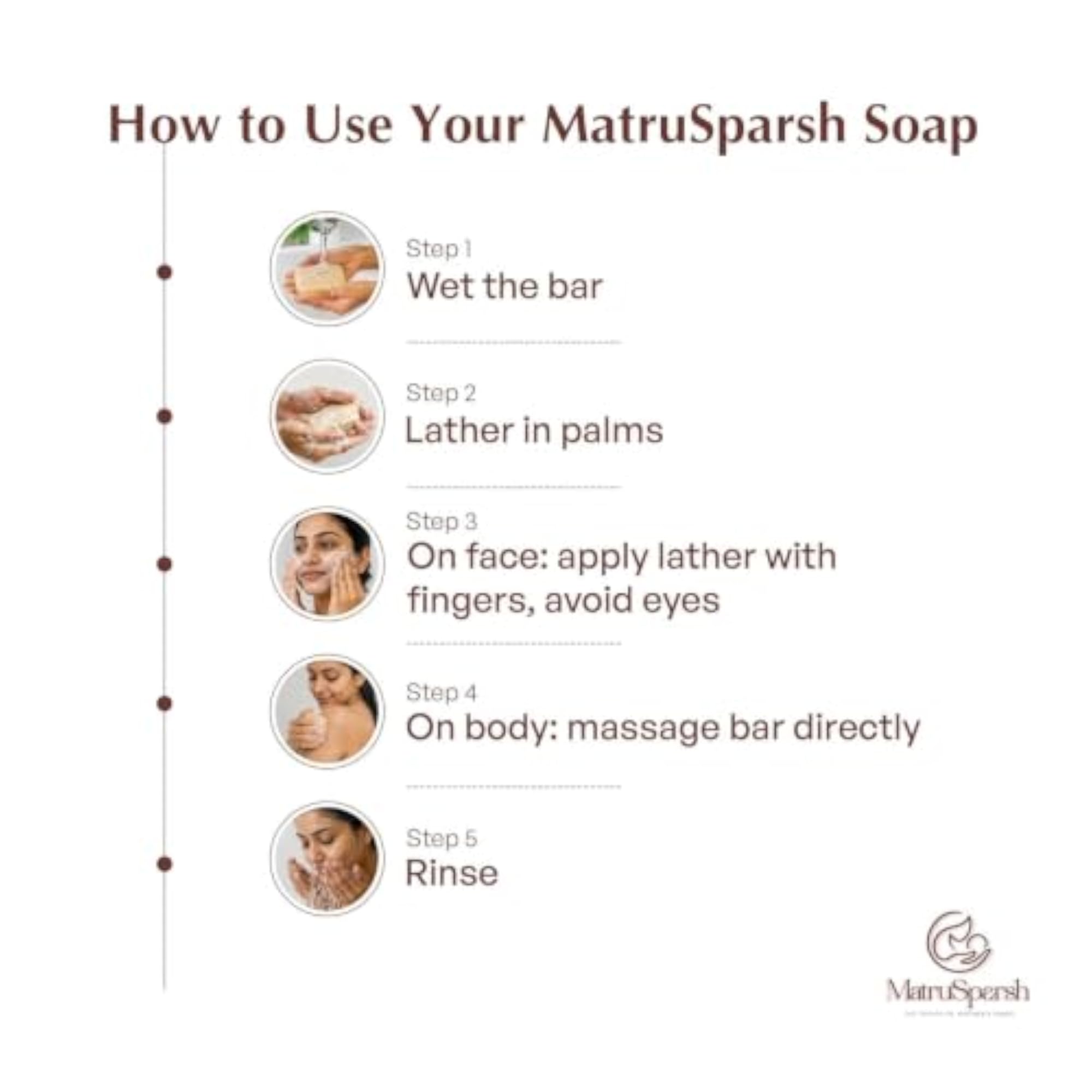 Red Lentil Masoor Handmade Soap Pack of 3