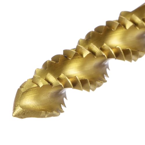 QUARKZMAN Metrisch Gewindeschneider 1/4-20 UNC Gewindebohrer HSS(6542) Hochwertiger Titanbeschichteter Maschinengewindebohrer - 1 Stück