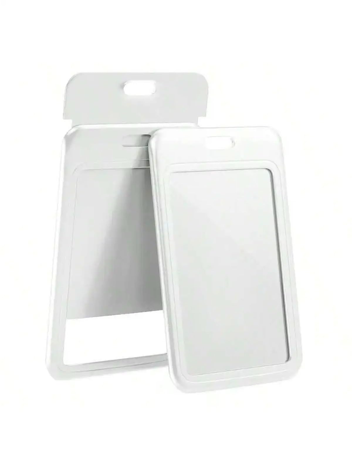 Lot de 50 porte-badges coulissants en plastique ABS pour cartes d'étudiant