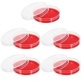 GLEAVI 10pièces Plaques De Pétri Agar Culture Médium Pour Agar Plates Pour Cultures Bac...