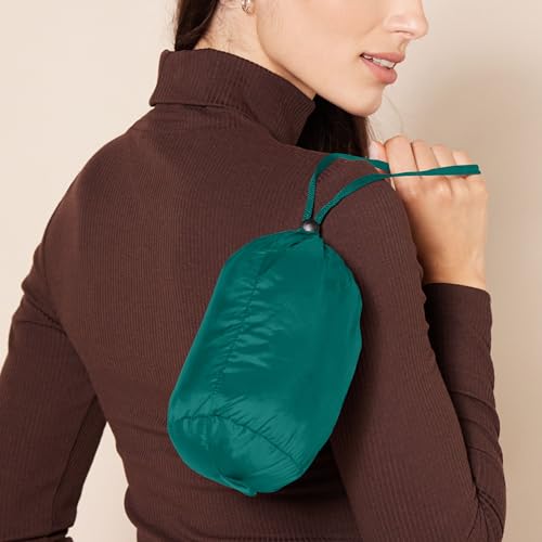 Image of Amazon Essentials Women's Lightweight Long-Sleeve Water-Resistant Packable Puffer Jacket (Available in Plus Size)