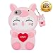 3D Pink Cat Cartoon Case for iPhone 8/7/6S/6 (4.7"), Cute Kawaii Fashion Animals Soft Rubber Silicone Shockproof Drop Protection Skin Durable Bumper Case for Girls Kids Teens Ladies