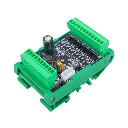Placa PLC FX2N-14MR con carcasa y conteo analógico de alta velocidad