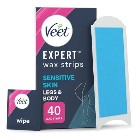 Veet Expert Cold Wax Strips for Smooth Legs Cover